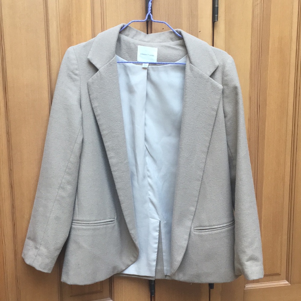 silence + noise blazer